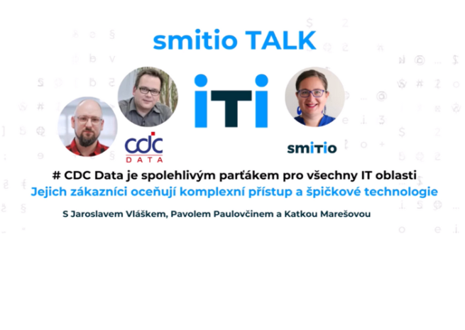 Ze zákulisí CDC Data ve smitio TALK